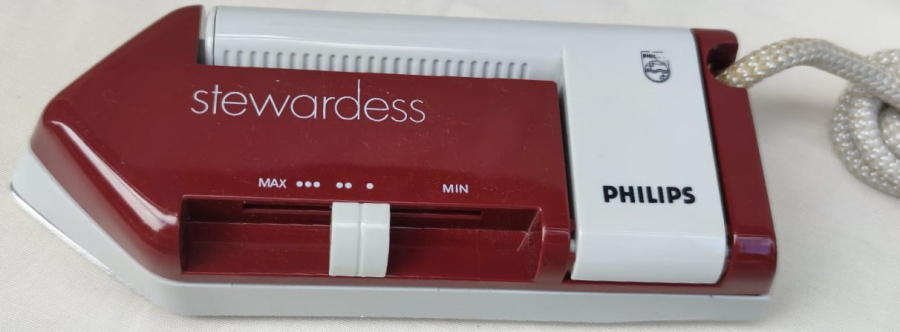 UTU PHILIPS STE WARDESS TERMOSTATLI ISI AYARLI KATLANIR BORDO KREM RENKDE BAKALİT CELİK TABANLI SEYEHAT UTU