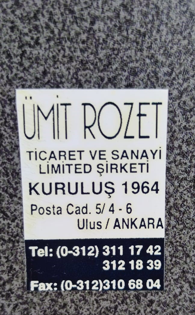T.C.B DENİZ HARP OKULU  YUK. MUH  BİNBASI ŞAHİN FERCAN NA VERİLEN 1981 1987 HİZMET ANI ŞİLT