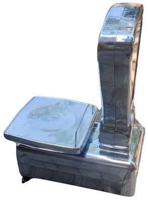 1970 WARTBURG ALMAN İBRELİ TERAZİ TEK KEFELİ ÜZERİ AYAR DAMGALI HER TARAFI KROMCELİK CALISAN ON ARKA CAMLI KADRAN 