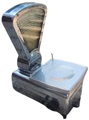 1970 WARTBURG ALMAN İBRELİ TERAZİ TEK KEFELİ ÜZERİ AYAR DAMGALI HER TARAFI KROMCELİK CALISAN ON ARKA CAMLI KADRAN 