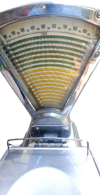 1970 WARTBURG ALMAN İBRELİ TERAZİ TEK KEFELİ ÜZERİ AYAR DAMGALI HER TARAFI KROMCELİK CALISAN ON ARKA CAMLI KADRAN 