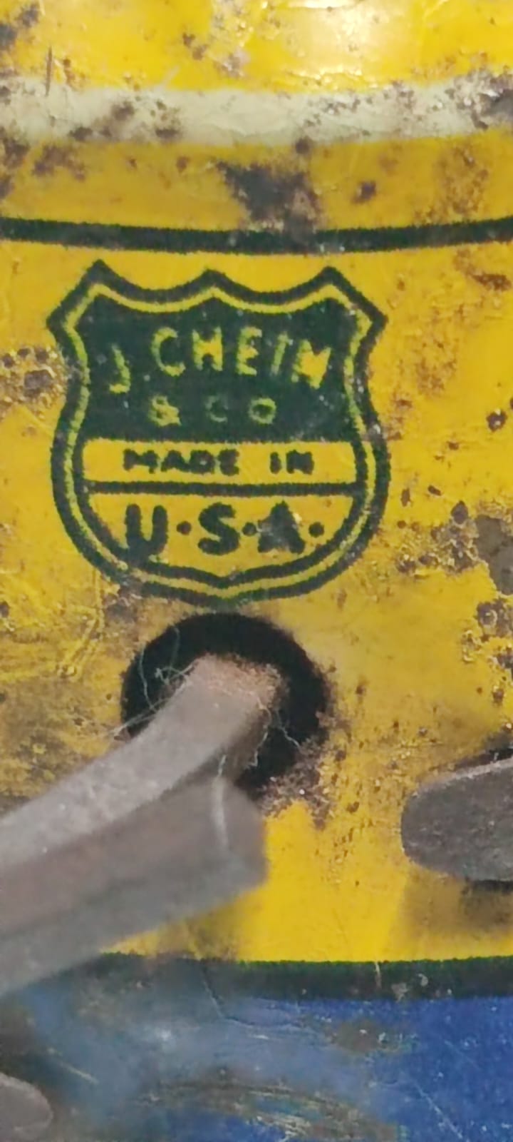 1950 J,CHEİM & CO MADE İN USA TENEKE KURMALI DANS EDEN AYI TAMAMI MEKANIK ARKADAN KURMALI 