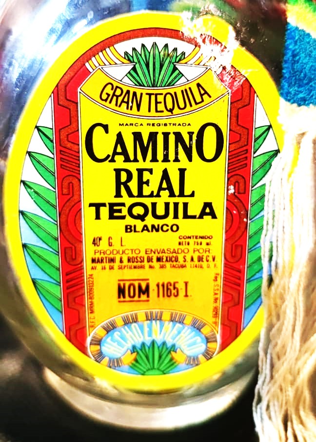 1986 TEQUILA BACARDI REAL YOUNG ORIGINAL MADE IN MEXICO MONDIAL FUTBALL CAMINO REAL TEQUILA BOS SİSE