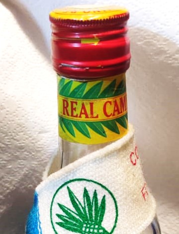 1986 TEQUILA BACARDI REAL YOUNG ORIGINAL MADE IN MEXICO MONDIAL FUTBALL CAMINO REAL TEQUILA BOS SİSE