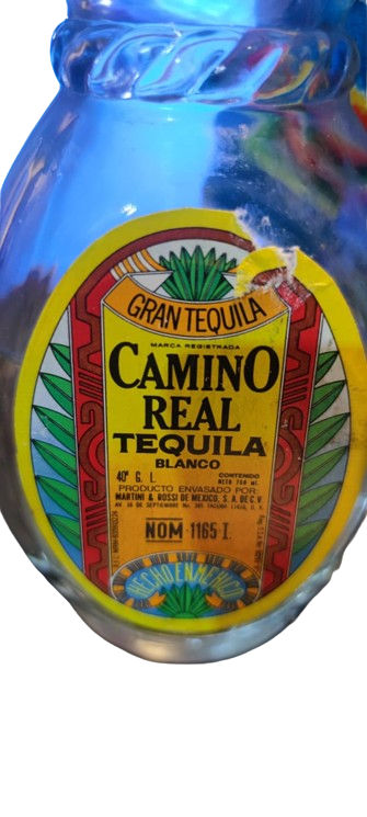 1986 TEQUILA BACARDI REAL YOUNG ORIGINAL MADE IN MEXICO MONDIAL FUTBALL CAMINO REAL TEQUILA BOS SİSE