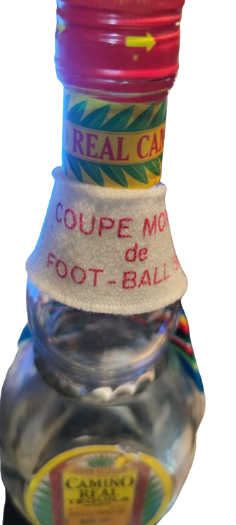 1986 TEQUILA BACARDI REAL YOUNG ORIGINAL MADE IN MEXICO MONDIAL FUTBALL CAMINO REAL TEQUILA BOS SİSE