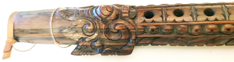 AHSAP ÜZERİ KOMPLE  EL İŞCİLİKLİ OYMA FULUT ENDENOZYA ALTI ADET ONDE BİR ARKADA NOTA BASMA YERİ VARDIR