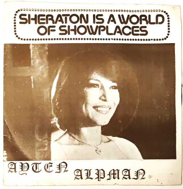 AYTEN ALPMAN  A- O SABAH  B- BEN VARIM İSTANBUL GELİSİM ORKESTRASI ORJINAL BASKI