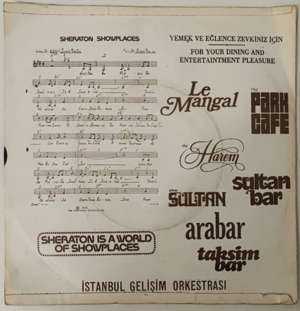 AYTEN ALPMAN  A- O SABAH  B- BEN VARIM İSTANBUL GELİSİM ORKESTRASI ORJINAL BASKI