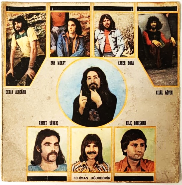 1976 BARIS MANCO NUN YENİ PLAGI  REZİL DEDE VUR HA VUR HA VUR ORJINAL KENDİ KABINDA 45 LİK PLAK