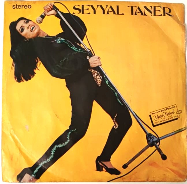 SEYYAL TANER GULME KOMSUNA   SENİ COK OZLEDİM YAVUZ PLAK 45 LİK ORJINAL KABINDA