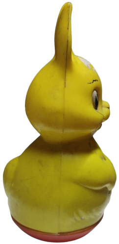 1970 YERLİ KIZLIKKAYA MARKA SERT PLASTIK HACIYATMAZ TAVSAN HAREKET ETTİGİNDE CINGIRAK CALMAKTADIR 