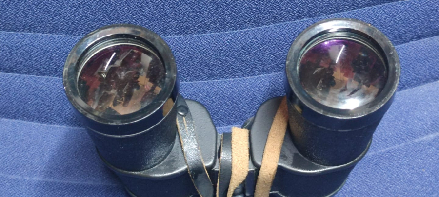 USR TENTO ATMACA DÜRBÜN 20 X 60 ÇİFT GÖZ SORUNSUZ  METAL KASA DISI DERİ KAPLI VE  ASKILI