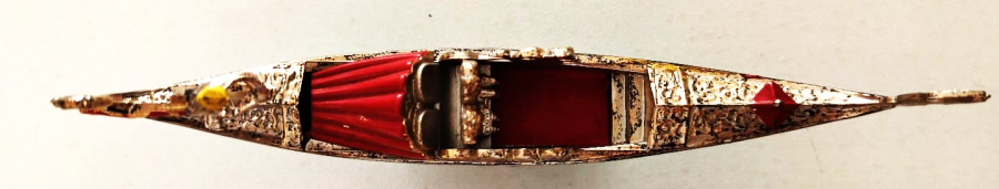 1960 VENEDİK HATIRASI PLASTİK GÖNDOL 