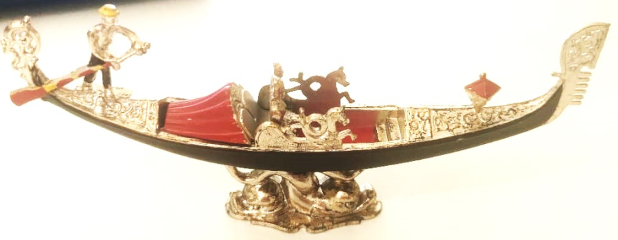 1960 VENEDİK HATIRASI PLASTİK GÖNDOL 