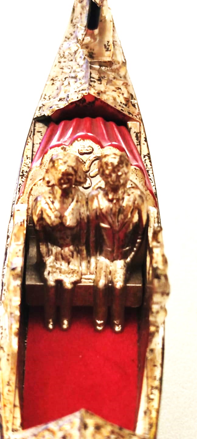 1960 VENEDİK HATIRASI PLASTİK GÖNDOL 