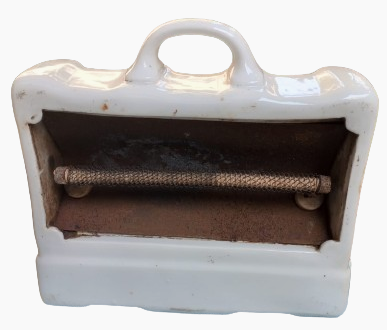 BEYAZ PORSELEN TASINABİLİR TEK CUBUK ELEKTİRİK LI ISITICI SOBA 