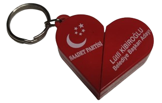 SAADET PARTİSİ LUTFİ KİBİRLİOGLU BELEDİYE BASKAN ADAYI ANAHTARLIK