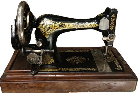 SINGER KUTUSUNDA MEKANIK CEVİRMELİ UZUN MEKİK DİKİŞ MAKİNESİ