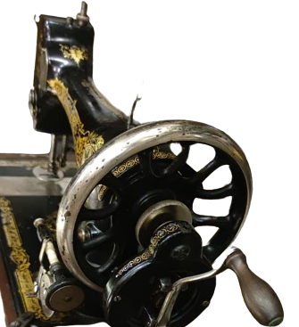 SINGER KUTUSUNDA MEKANIK CEVİRMELİ UZUN MEKİK DİKİŞ MAKİNESİ