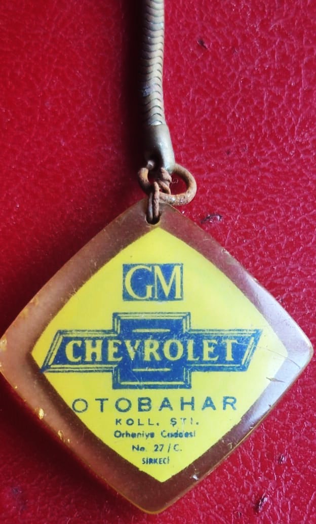 CHEVROLET BEDFORD OTO BAHAR POLİKARBON ANAHTARLIK