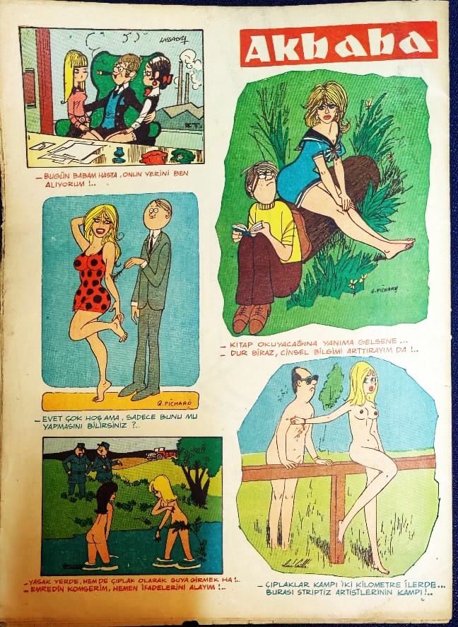 AKBABA SİYASİ MİZAH KARİKATÜR DERGİ 21 MAYIS 1969 SAYI 22