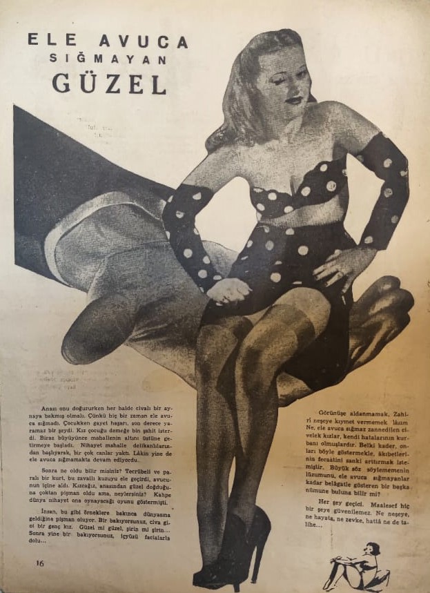 PERİ GUZELLİK VE SANAT MECMUASI 30 TEMMUZ 1949 SAYI 11