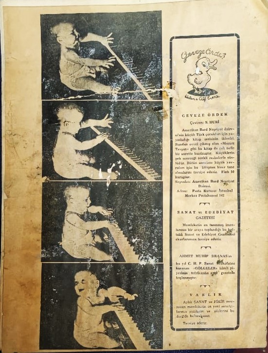 TURK KADINI DERGİSİ 1 HAZİRAN 1947 SAYI 3