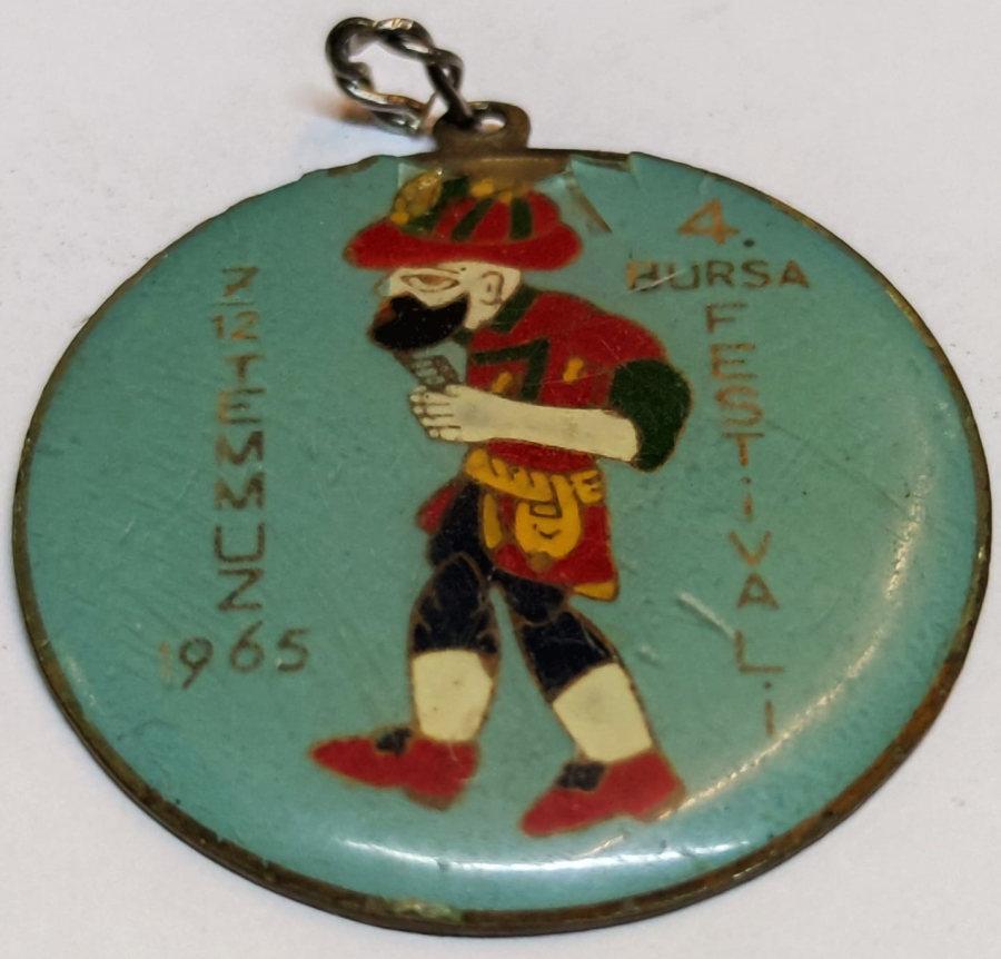 7/12/ TEMMUZ 1965 4. BURSA FESTİVALİ TURKİYE