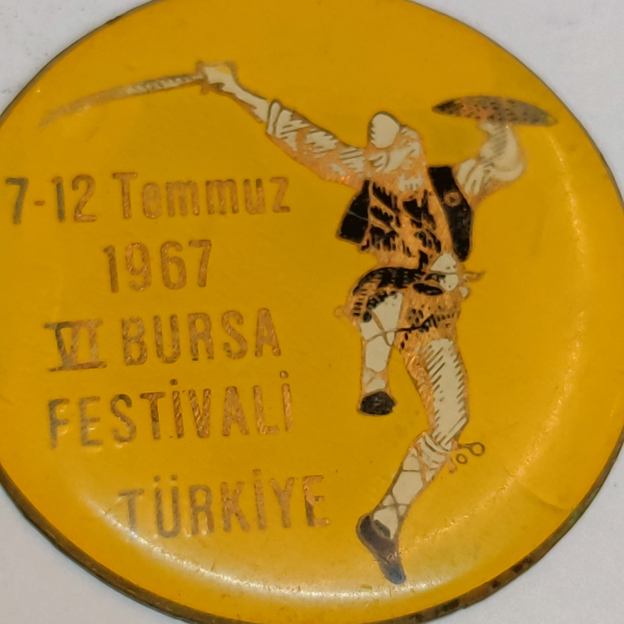 7/12/ TEMMUZ 1967 6. BURSA FESTİVALİ TURKİYE