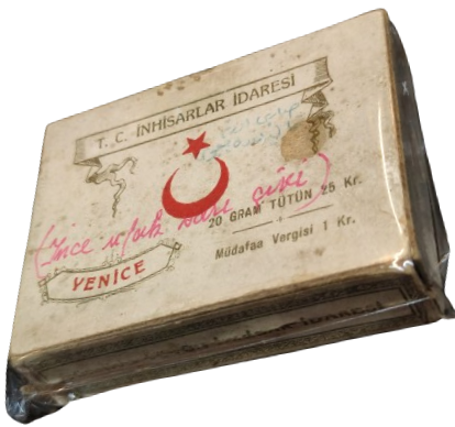 1926 YENİCE T.C.  TURKİYE İNHİSARLAR İDARESİ HANIMLARA MAHSUS TUTUN 