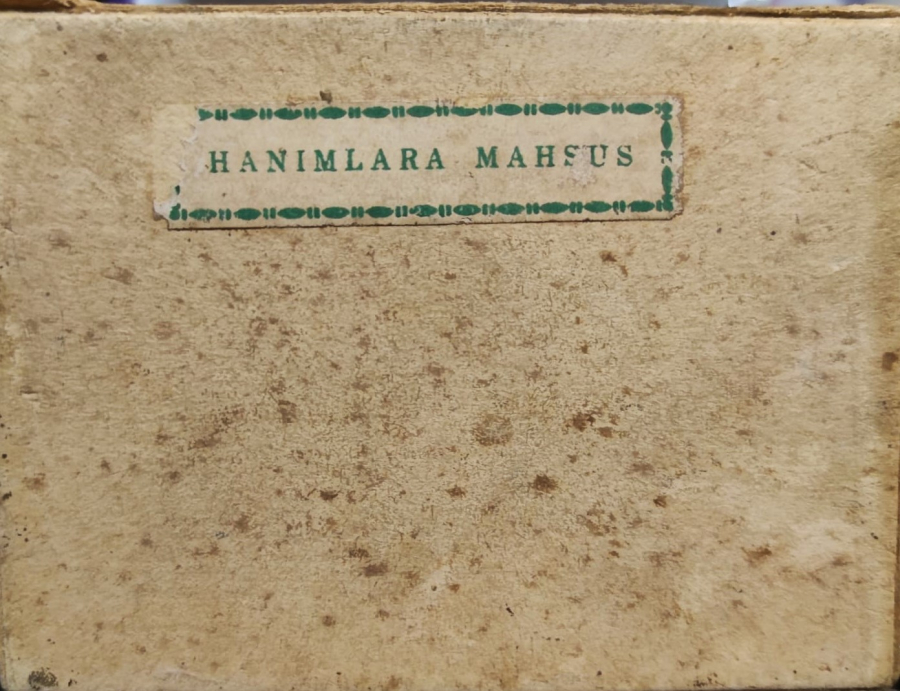 1926 YENİCE T.C.  TURKİYE İNHİSARLAR İDARESİ HANIMLARA MAHSUS TUTUN 