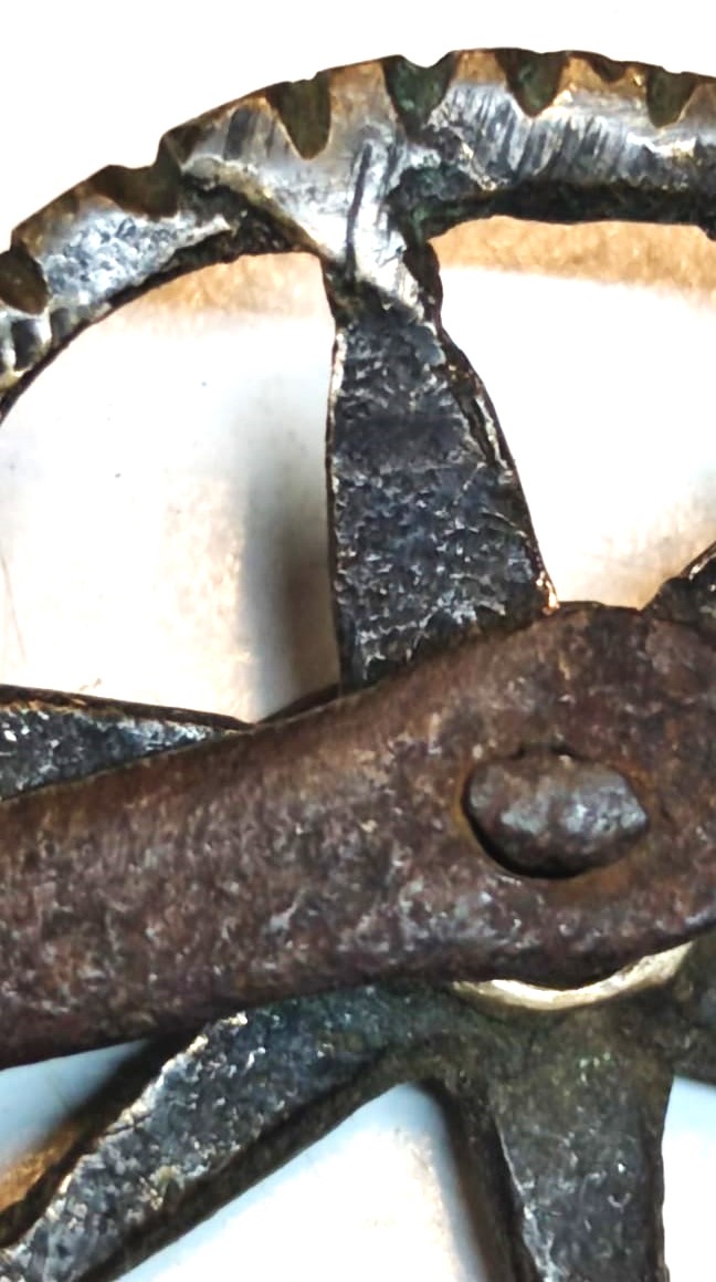  SÜLEYMANİYE OSMANLI DÖNEMİ BRONZ HAMUR KESME ALETİ