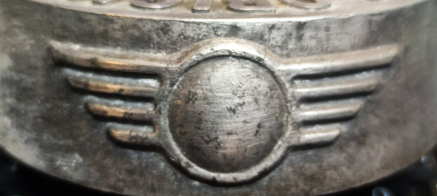 THE ORIGINAL KABARTMA YAZILI ALİMÜNYUM DÖKÜM METAL KÜLLÜK