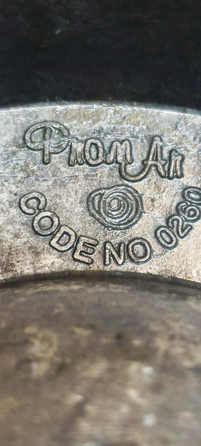 THE ORIGINAL KABARTMA YAZILI ALİMÜNYUM DÖKÜM METAL KÜLLÜK