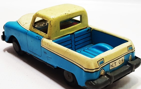 1970 NEKUR YERLİ ESKİ İLK ÜRETİMLERDEN TENEKE KAMYONET