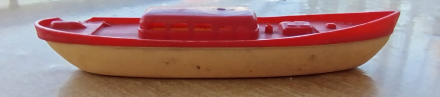 İBRİŞİM PLASTİK YERLİ MİKA TEKNE KIRMIZI KREM RENKDE