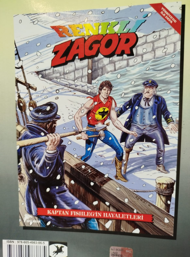 MAXİ ZAGOR 23 TAM MACERA GOLDEKİ HAPİSHANE18 CİZGİ ROMAN 