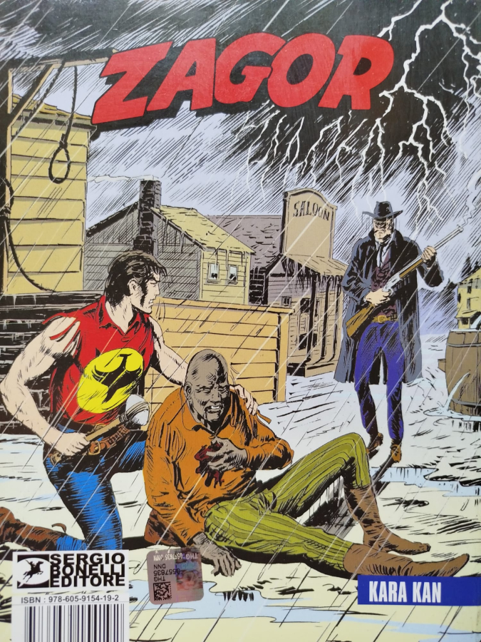 ZAGOR OZEL SAYI 4 RUHLARIN DANSI SP 23-24 CİZGİ ROMAN 