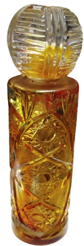 1960 KOMPLE KAPAGINA KADAR  KESME CAM KOLANYA PARFUM ŞİŞE 