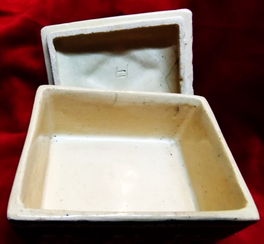 1950 KUTAHYA PORSELEN KAPAKLI SIGARALIK