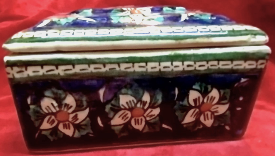 1950 KUTAHYA PORSELEN KAPAKLI SIGARALIK