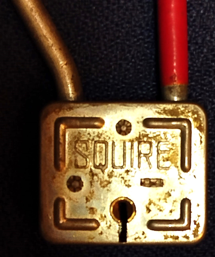 1950 SQUİRE BİKE LOCK BİSİKLET BAGLAMA KİLİDİ ANAHTARLI