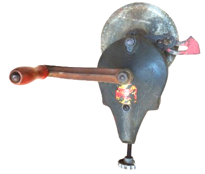 1960 WISSOTA HAND GRİNDER CRANK MEKANİK KOLLU CARK TASLAMA
