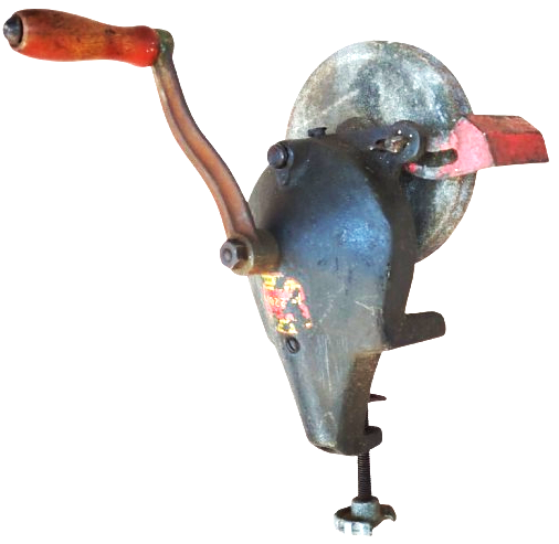 1960 WISSOTA HAND GRİNDER CRANK MEKANİK KOLLU CARK TASLAMA