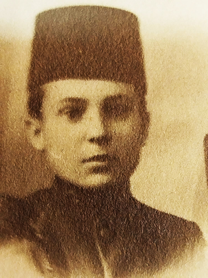 OSMANLI FESLİ VESİKALIK FOTOGRAF PERA