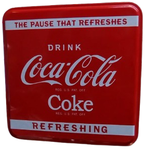 THE PAUSE THAT REFRESHES DRINK COCA COLA TENEKE KUTUSUNDA TAKIM