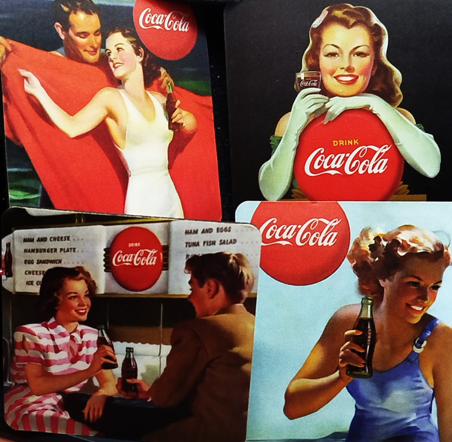 THE PAUSE THAT REFRESHES DRINK COCA COLA TENEKE KUTUSUNDA TAKIM