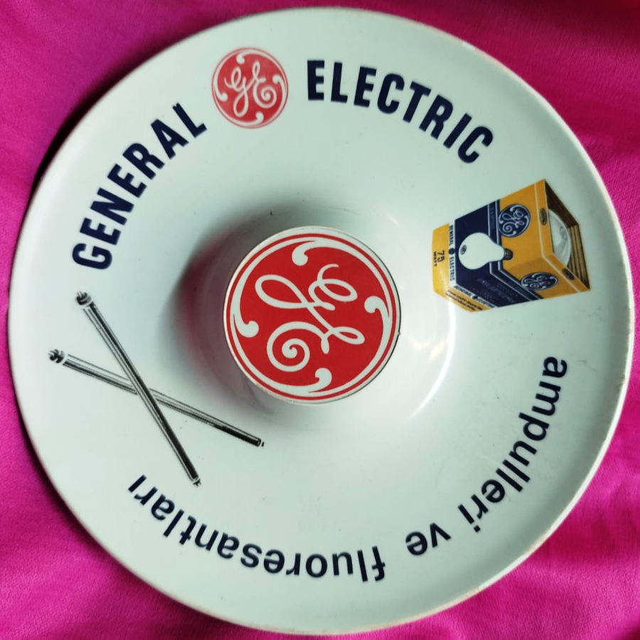 GENERAL ELECTİRİC  AMPULLERİ  VE FLUORESANTLARI BOZUK PARA UZERİ TABAGI