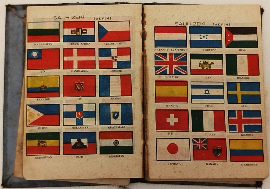 1959 SALİH ZEKİ TAKVİMİ ANSİKLOPEDİK ZİRAAT REHBERİ CEP TAKVİMİ